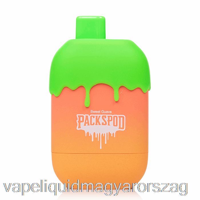 Packwood Packspod 5000 Eldobható Guava Rágógumi (édes Guava) Vape Toll